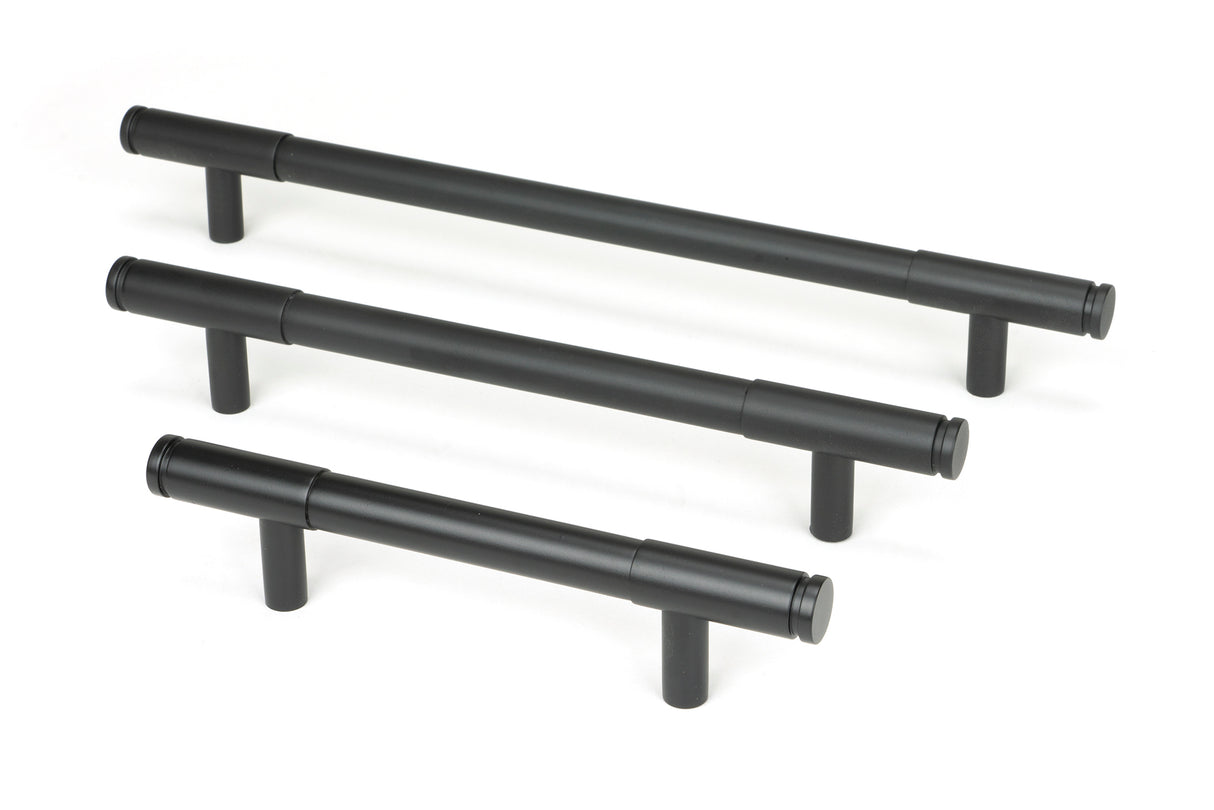 From The Anvil - Matt Black Kelso Pull Handle - Small | Sku. 50346 | Trade Door Handles.