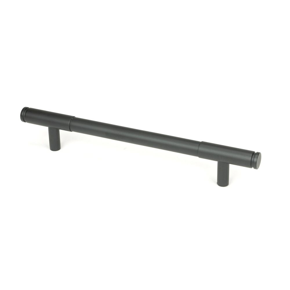 From The Anvil - Matt Black Kelso Pull Handle - Medium | Sku. 50347 | Trade Door Handles.