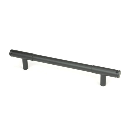 From The Anvil - Matt Black Kelso Pull Handle - Medium | Sku. 50347 | Trade Door Handles.