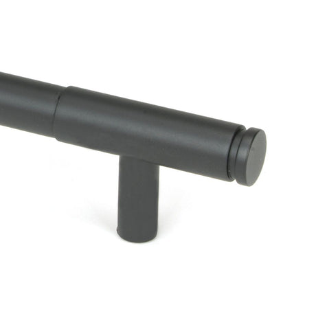 From The Anvil - Matt Black Kelso Pull Handle - Large | Sku. 50348 | Trade Door Handles.