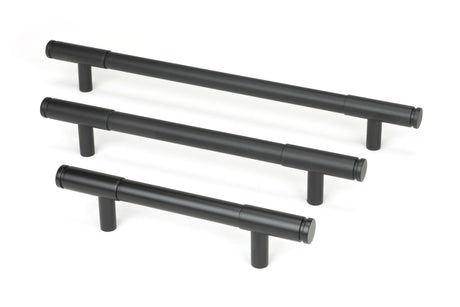 From The Anvil - Matt Black Kelso Pull Handle - Large | Sku. 50348 | Trade Door Handles.