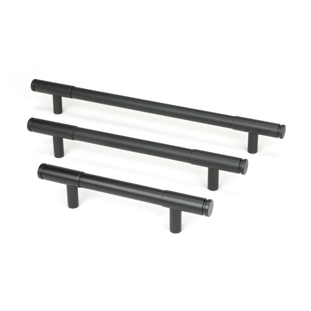 From The Anvil - Matt Black Kelso Pull Handle - Large | Sku. 50348 | Trade Door Handles.