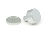 From The Anvil - Satin Chrome Kelso Cabinet Knob - 25mm (Plain) | Sku. 50349 | Trade Door Handles.