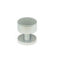 From The Anvil - Satin Chrome Kelso Cabinet Knob - 25mm (Plain) | Sku. 50349 | Trade Door Handles.