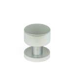 From The Anvil - Satin Chrome Kelso Cabinet Knob - 25mm (Plain) | Sku. 50349 | Trade Door Handles.