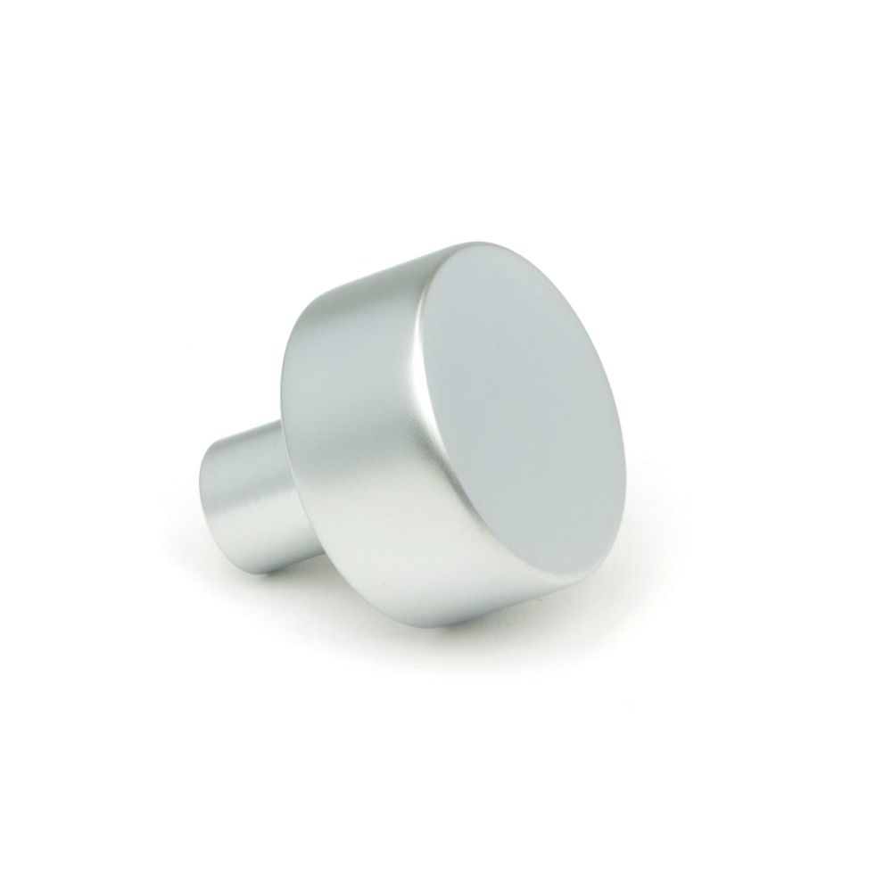 From The Anvil - Satin Chrome Kelso Cabinet Knob - 25mm (No rose) | Sku. 50350 | Trade Door Handles.