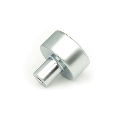 From The Anvil - Satin Chrome Kelso Cabinet Knob - 25mm (No rose) | Sku. 50350 | Trade Door Handles.