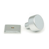 From The Anvil - Satin Chrome Kelso Cabinet Knob - 25mm (Square) | Sku. 50351 | Trade Door Handles.