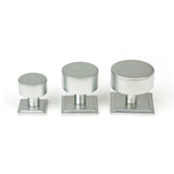 From The Anvil - Satin Chrome Kelso Cabinet Knob - 25mm (Square) | Sku. 50351 | Trade Door Handles.