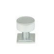 From The Anvil - Satin Chrome Kelso Cabinet Knob - 25mm (Square) | Sku. 50351 | Trade Door Handles.