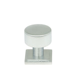 From The Anvil - Satin Chrome Kelso Cabinet Knob - 25mm (Square) | Sku. 50351 | Trade Door Handles.