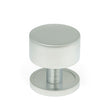 From The Anvil - Satin Chrome Kelso Cabinet Knob - 32mm (Plain) | Sku. 50352 | Trade Door Handles.