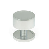 From The Anvil - Satin Chrome Kelso Cabinet Knob - 32mm (Plain) | Sku. 50352 | Trade Door Handles.