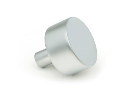 From The Anvil - Satin Chrome Kelso Cabinet Knob - 32mm (No rose) | Sku. 50353 | Trade Door Handles.