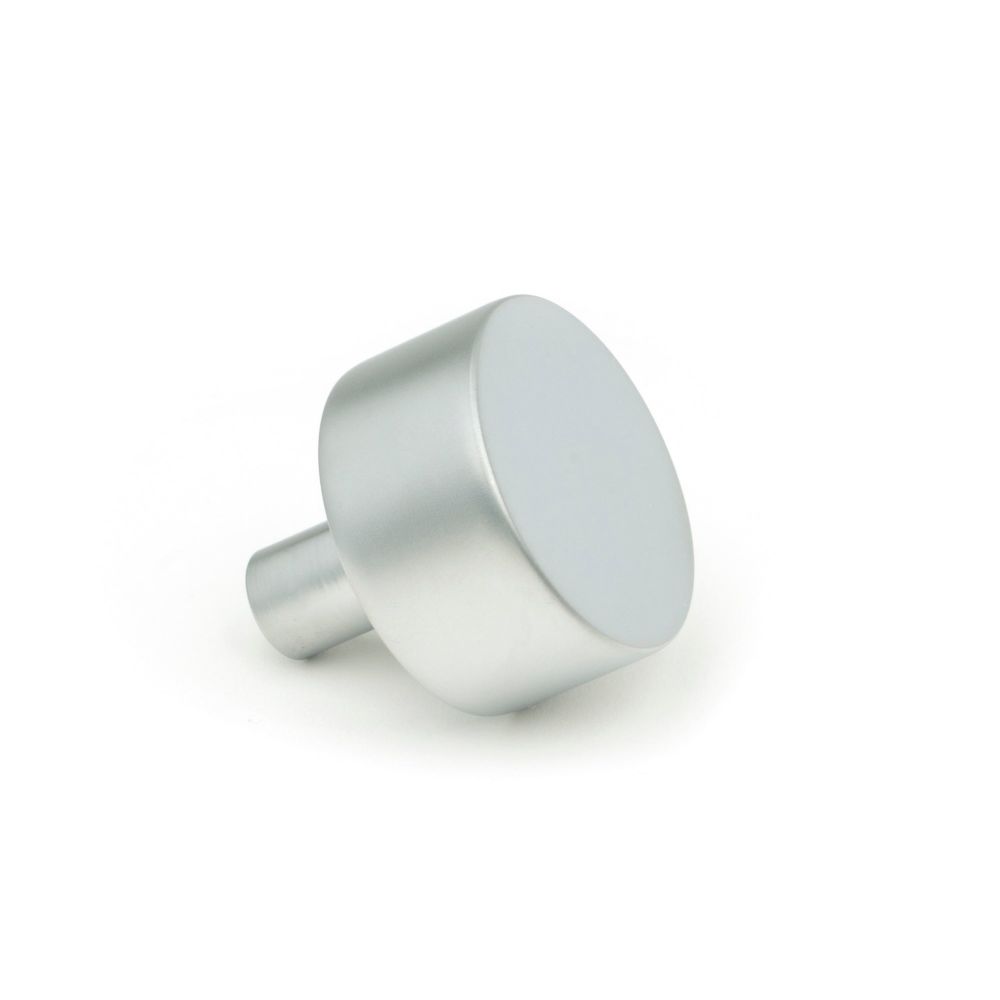 From The Anvil - Satin Chrome Kelso Cabinet Knob - 32mm (No rose) | Sku. 50353 | Trade Door Handles.