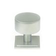 From The Anvil - Satin Chrome Kelso Cabinet Knob - 32mm (Square) | Sku. 50354 | Trade Door Handles.
