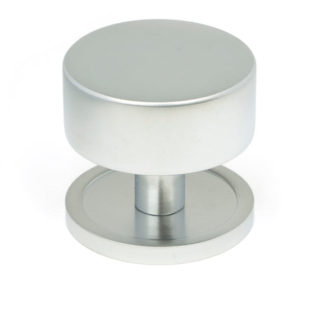 From The Anvil - Satin Chrome Kelso Cabinet Knob - 38mm (Plain) | Sku. 50355 | Trade Door Handles.
