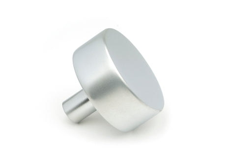 From The Anvil - Satin Chrome Kelso Cabinet Knob - 38mm (No rose) | Sku. 50356 | Trade Door Handles.