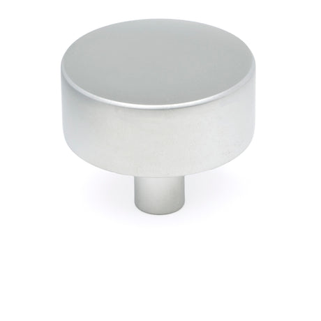 From The Anvil - Satin Chrome Kelso Cabinet Knob - 38mm (No rose) | Sku. 50356 | Trade Door Handles.