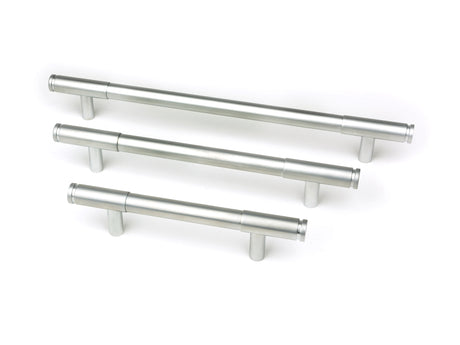 From The Anvil - Satin Chrome Kelso Pull Handle - Small | Sku. 50358 | Trade Door Handles.