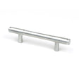 From The Anvil - Satin Chrome Kelso Pull Handle - Small | Sku. 50358 | Trade Door Handles.