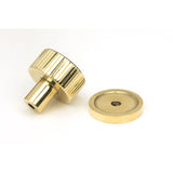 From The Anvil - Polished Brass Judd Cabinet Knob - 25mm (Plain) | Sku. 50361 | Trade Door Handles.