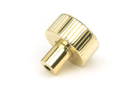 From The Anvil - Polished Brass Judd Cabinet Knob - 25mm (No Rose) | Sku. 50362 | Trade Door Handles.