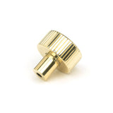 From The Anvil - Polished Brass Judd Cabinet Knob - 25mm (No Rose) | Sku. 50362 | Trade Door Handles.