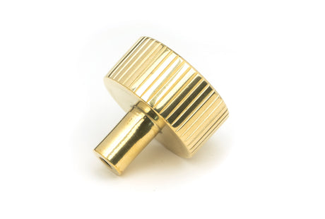 From The Anvil - Polished Brass Judd Cabinet Knob - 32mm (No Rose) | Sku. 50365 | Trade Door Handles.