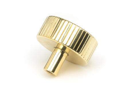 From The Anvil - Polished Brass Judd Cabinet Knob - 38mm (No Rose) | Sku. 50368 | Trade Door Handles.