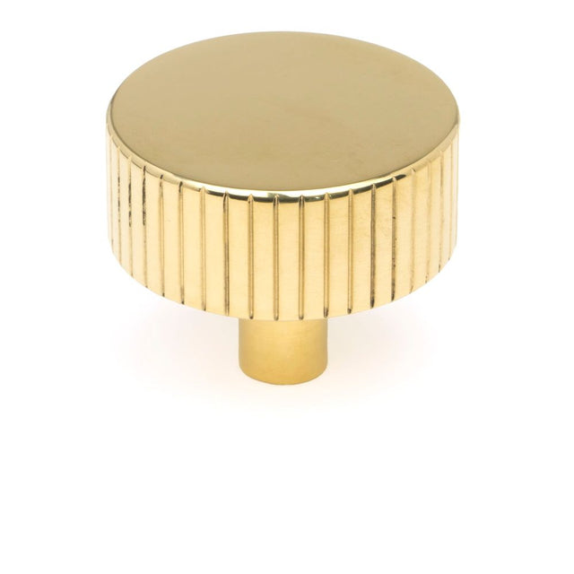 From The Anvil - Polished Brass Judd Cabinet Knob - 38mm (No Rose) | Sku. 50368 | Trade Door Handles.