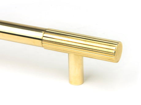 From The Anvil - Polished Brass Judd Pull Handle - Medium | Sku. 50371 | Trade Door Handles.