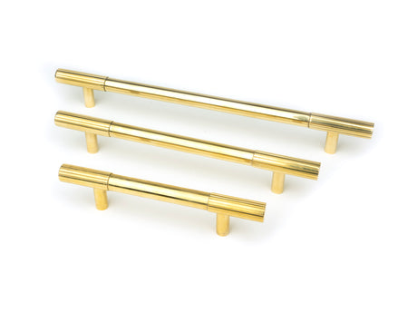 From The Anvil - Polished Brass Judd Pull Handle - Medium | Sku. 50371 | Trade Door Handles.