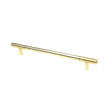 From The Anvil - Polished Brass Judd Pull Handle - Large | Sku. 50372 | Trade Door Handles.