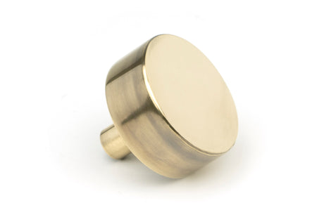 From The Anvil - Aged Brass Kelso Cabinet Knob - 38mm (No rose) | Sku. 50374 | Trade Door Handles.