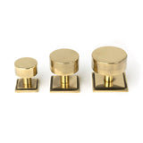 From The Anvil - Aged Brass Kelso Cabinet Knob - 38mm (Square) | Sku. 50375 | Trade Door Handles.