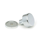 From The Anvil - Polished Chrome Judd Cabinet Knob - 25mm (Plain) | Sku. 50376 | Trade Door Handles.