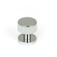 From The Anvil - Polished Chrome Judd Cabinet Knob - 25mm (Plain) | Sku. 50376 | Trade Door Handles.