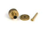 From The Anvil - Aged Brass Judd Cabinet Knob - 25mm (Plain) | Sku. 50377 | Trade Door Handles.