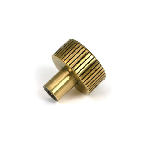 From The Anvil - Aged Brass Judd Cabinet Knob - 25mm (No rose) | Sku. 50378 | Trade Door Handles.