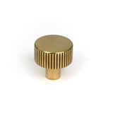 From The Anvil - Aged Brass Judd Cabinet Knob - 25mm (No rose) | Sku. 50378 | Trade Door Handles.
