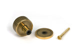 From The Anvil - Aged Brass Judd Cabinet Knob - 32mm (Plain) | Sku. 50380 | Trade Door Handles.