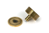 From The Anvil - Aged Brass Judd Cabinet Knob - 38mm (Plain) | Sku. 50383 | Trade Door Handles.