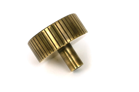 From The Anvil - Aged Brass Judd Cabinet Knob - 38mm (No rose) | Sku. 50384 | Trade Door Handles.
