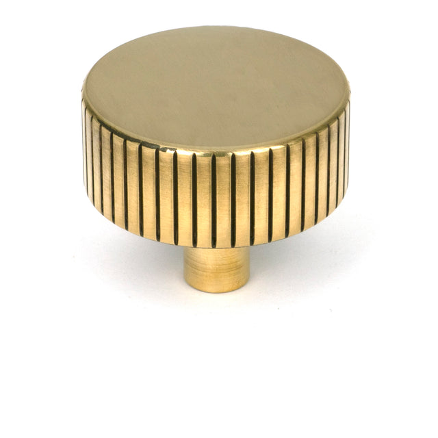 From The Anvil - Aged Brass Judd Cabinet Knob - 38mm (No rose) | Sku. 50384 | Trade Door Handles.