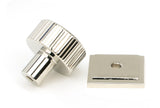 From The Anvil - Polished Nickel Judd Cabinet Knob - 25mm (Plain) | Sku. 50389 | Trade Door Handles.