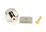 From The Anvil - Polished Nickel Judd Cabinet Knob - 25mm (Plain) | Sku. 50389 | Trade Door Handles.