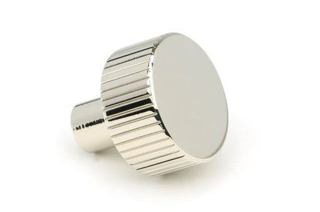 From The Anvil - Polished Nickel Judd Cabinet Knob - 25mm (No rose) | Sku. 50390 | Trade Door Handles.