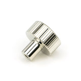 From The Anvil - Polished Nickel Judd Cabinet Knob - 25mm (No rose) | Sku. 50390 | Trade Door Handles.