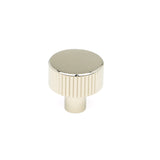 From The Anvil - Polished Nickel Judd Cabinet Knob - 25mm (No rose) | Sku. 50390 | Trade Door Handles.